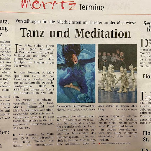 Aankondiging Stadtblatt Münster